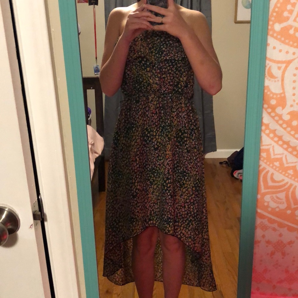 Strapless dress
